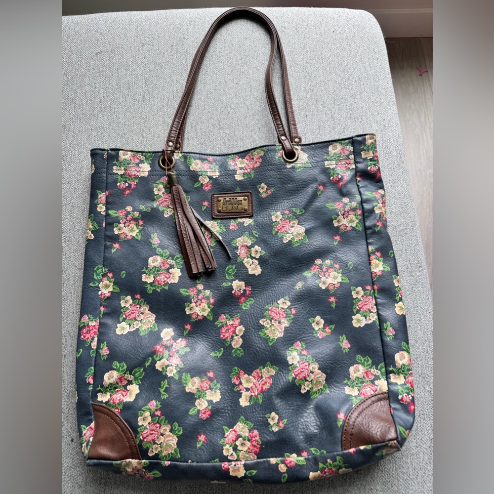 Floral Billabong tote bag